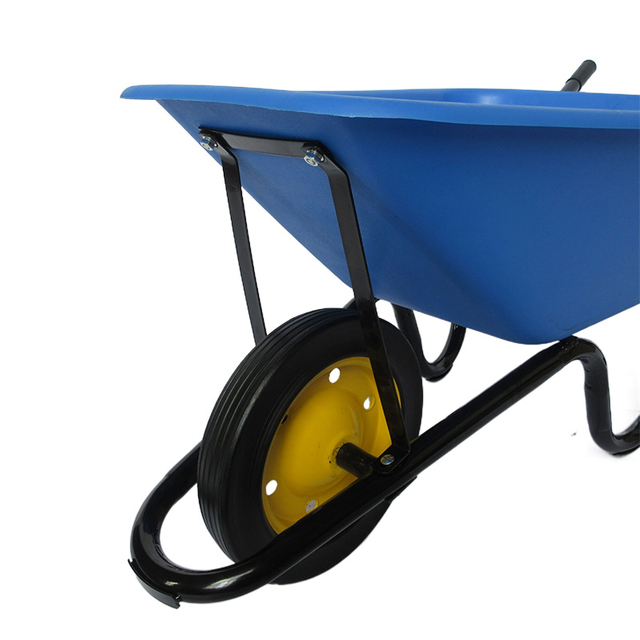 Carretilla de ruedas s&oacute;lidas con capacidad de carga de WB3800P de 120 kg