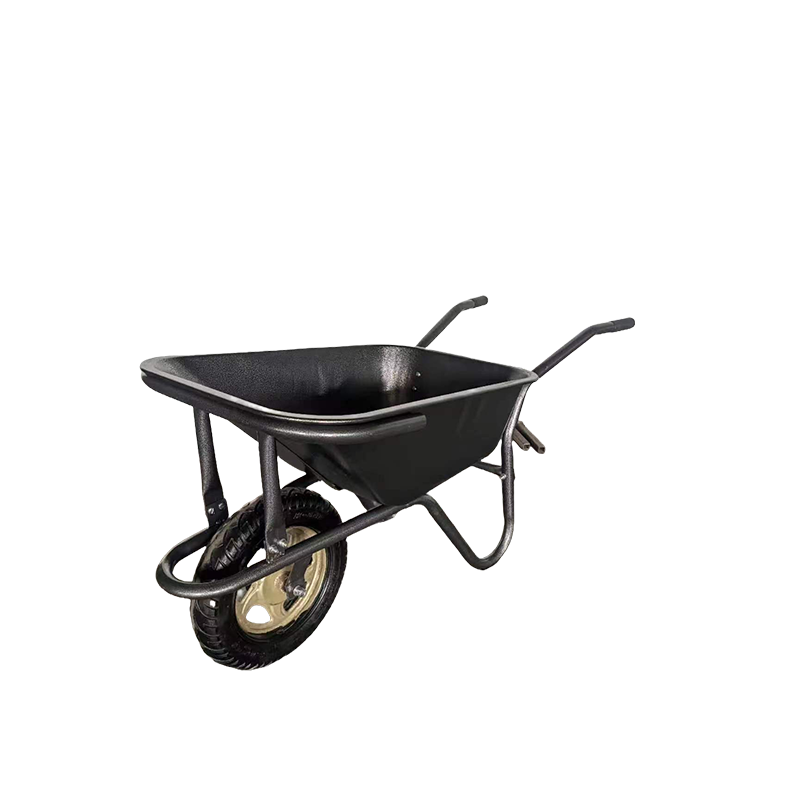 Carretilla de construcci&oacute;n europea de 90L con rueda de aire pesado de 150 kg (WB6404H-3)