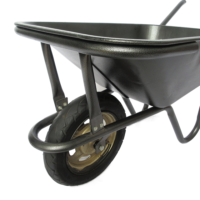 90L Ghana verzinkte/lackierte Schubkarre (WB6404H-2)