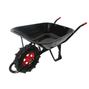 Carrinho de m&atilde;o de metal gan&ecirc;s WB6400H com paletes galvanizadas